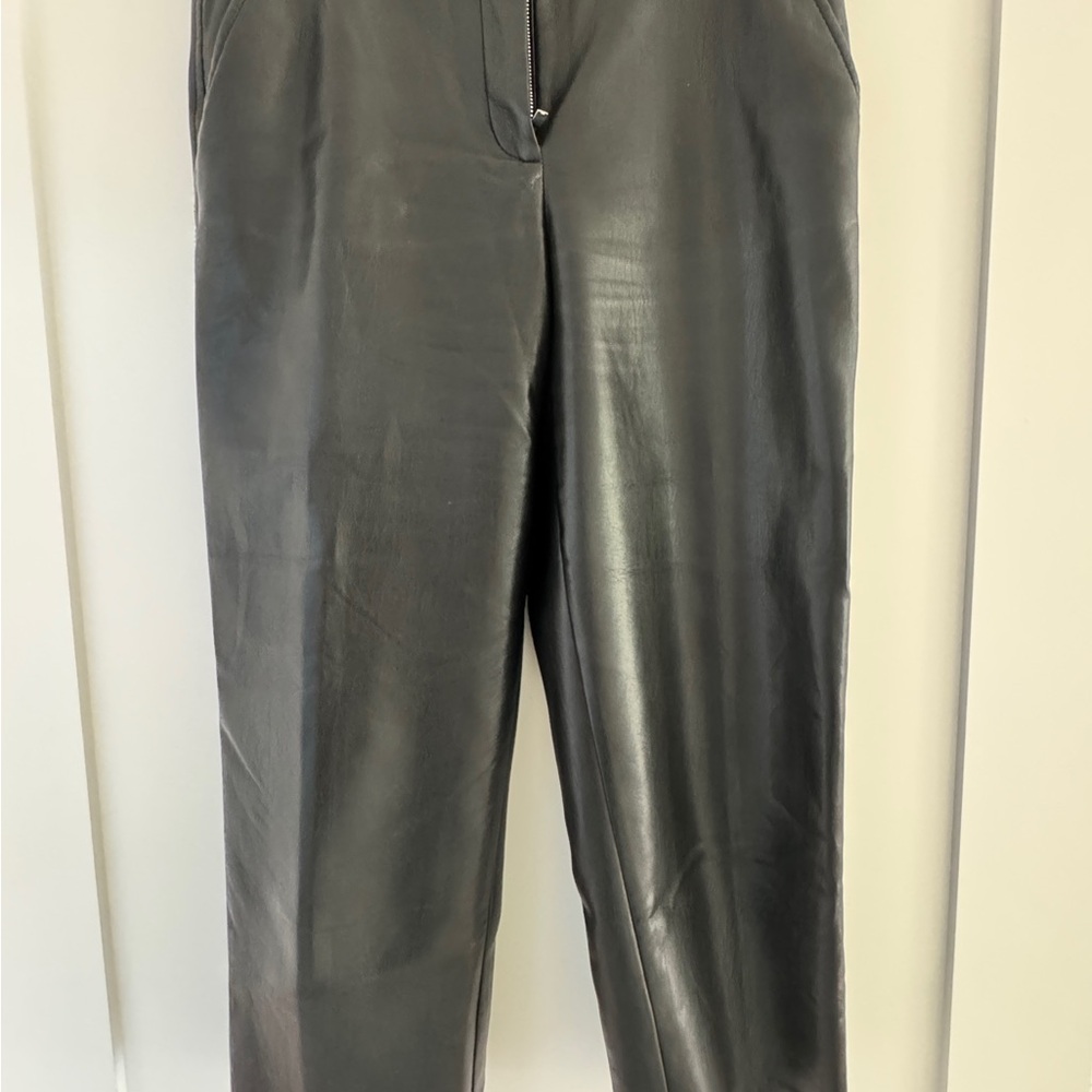 Babaton Cropped Leather Pant - Command (Aritzia) - image 2